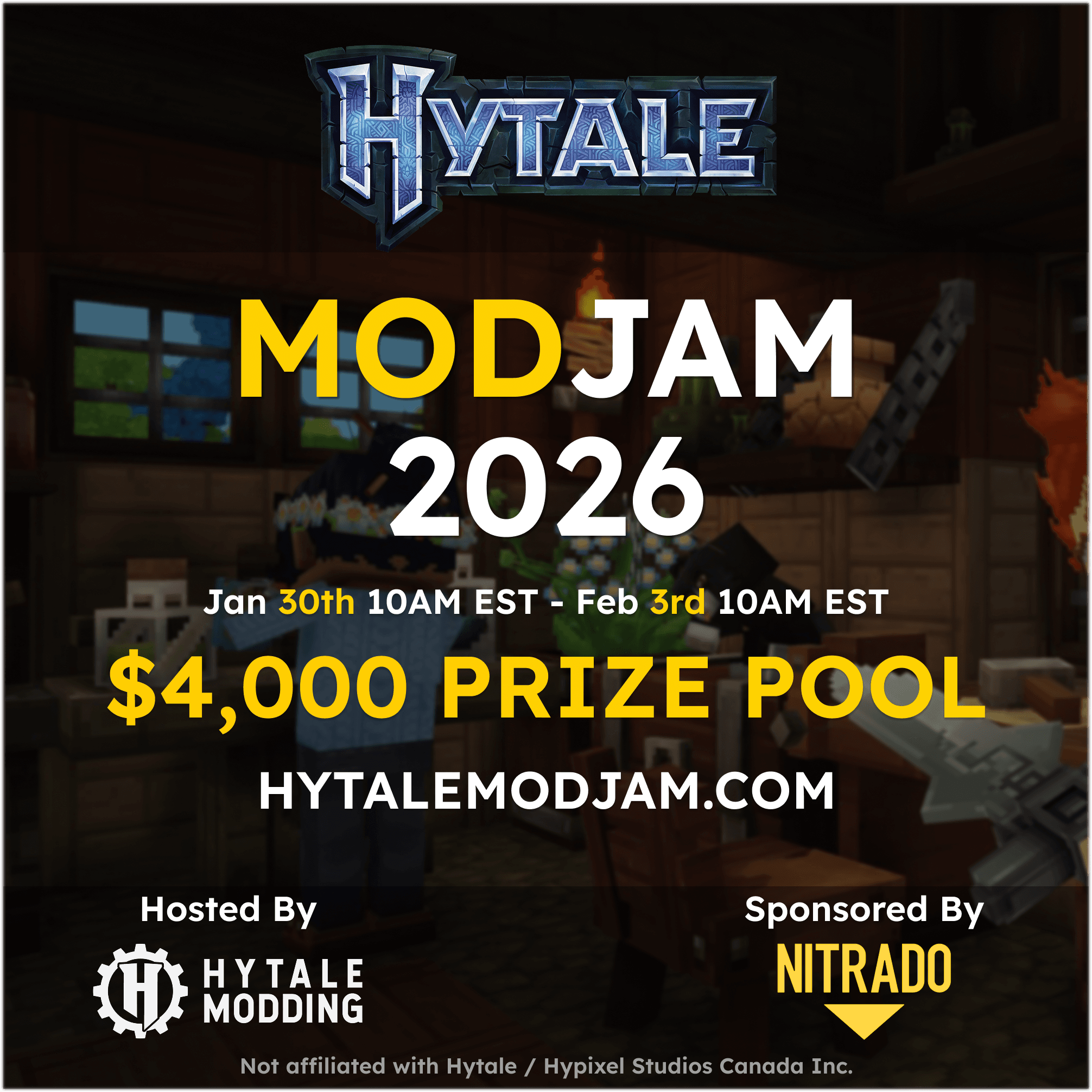 HytaleModding ModJam Banner